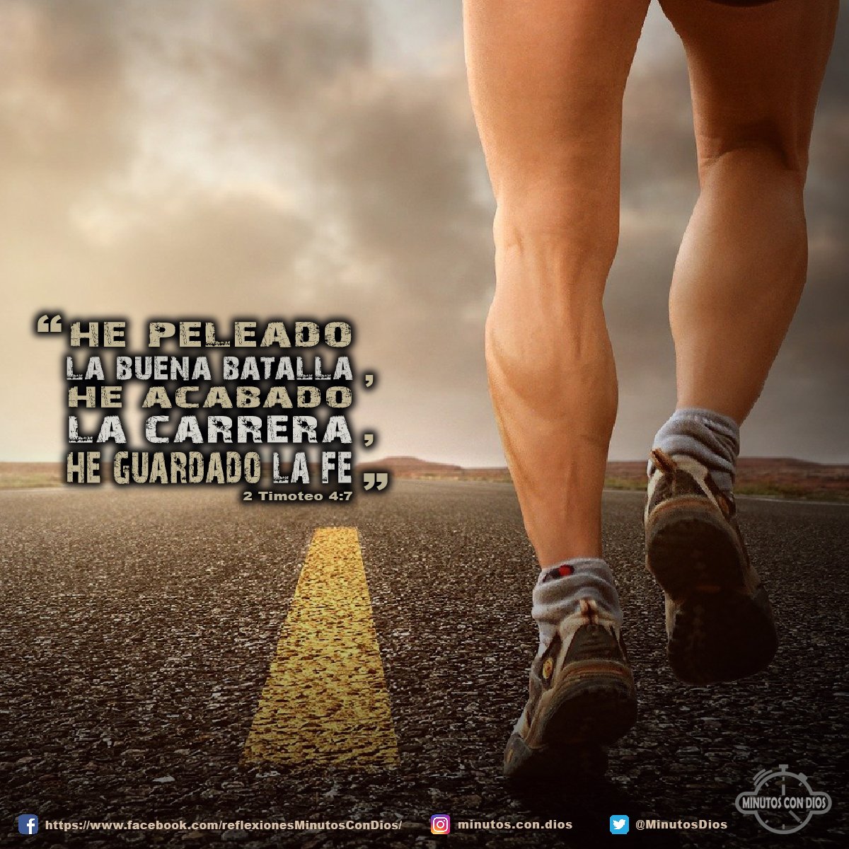 He peleado la buena batalla, he acabado la carrera, he guardado la fe 2 Timoteo 4:7 RVR1960 #PeleandoLaBuenaBatalla, #AcabandoLaCarrera, #GuardandoLaFe, #MinutosConDios, #ReflexionesDiarias