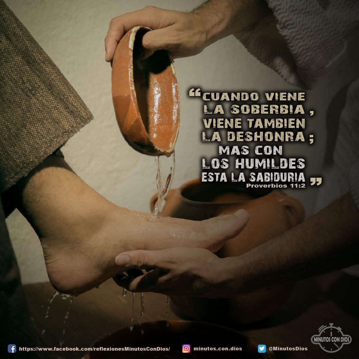 Cuando viene la soberbia, viene también la deshonra; mas con los humildes está la sabiduría. Proverbios 11:2 RVR1960 #HumildadYSabiduria, #SoberbiaYDeshonra, #MinutosConDios, #ReflexionesDiarias